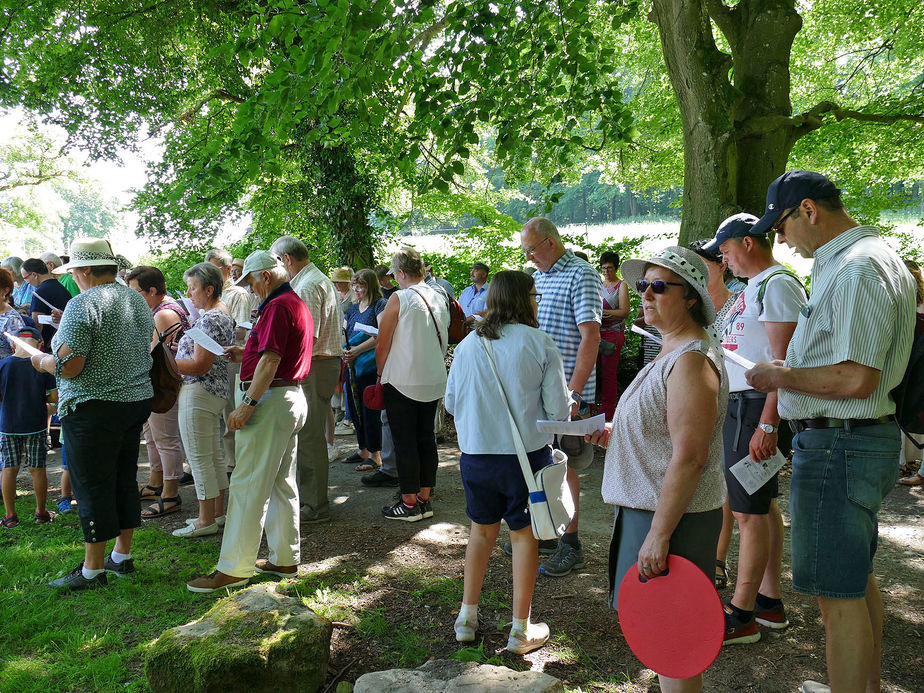 Festgottesdienst zum 1.000 Todestag des Heiligen Heimerads auf dem Hasunger Berg (Foto: Karl-Franz Thiede)